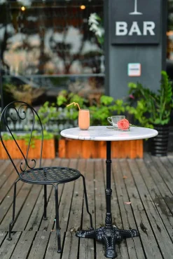 mutoni sweet home Bistrotisch Marmor Rund 60X71><noscript><img width=