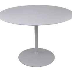 mutoni casual Bistrotisch Rund Weiss Hochglanz 110X110Cm> Bistrotische