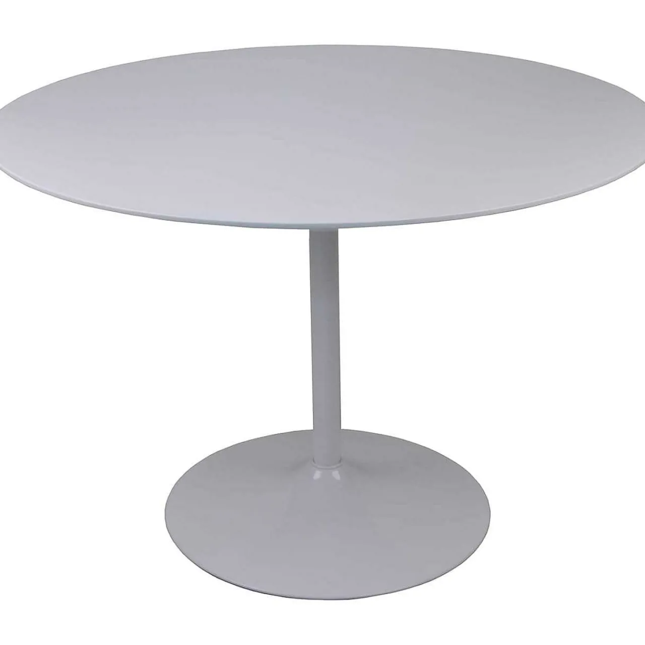 mutoni casual Bistrotisch Rund Weiss Hochglanz 110X110Cm> Bistrotische