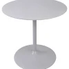 mutoni casual Bistrotisch Rund Weiss Hochglanz 80X80Cm> Bistrotische