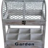 mutoni pleasure Blumenkasten Holz Weiss> Gartendeko