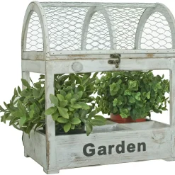 mutoni pleasure Blumenkasten Holz Weiss><noscript><img width=