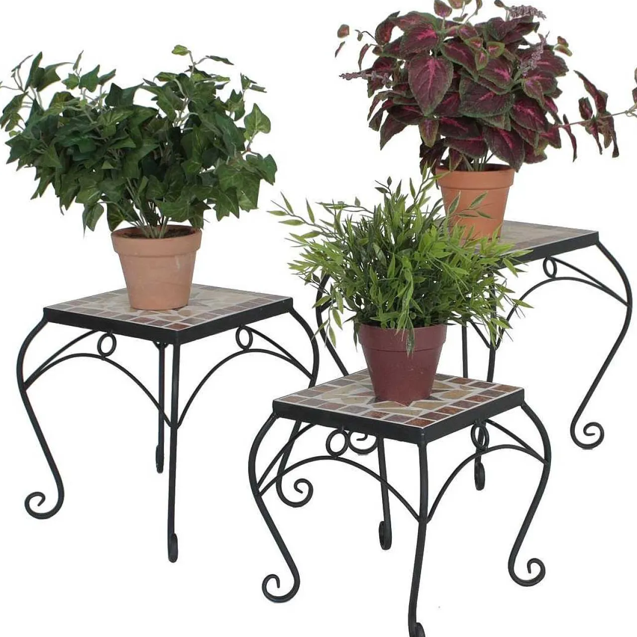 mutoni pleasure Blumenstander Erebus Mosaik (3-Er Set)> Gartendeko
