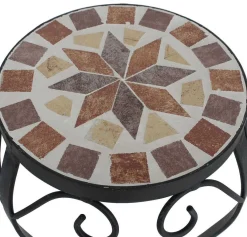 mutoni pleasure Blumenstander Fuji Mosaik Rund (3-Er Set)> Gartendeko