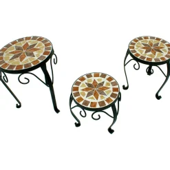 mutoni pleasure Blumenstander Fuji Mosaik Rund (3-Er Set)><noscript><img width=