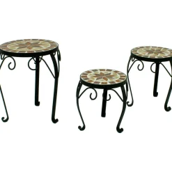 mutoni pleasure Blumenstander Fuji Mosaik Rund (3-Er Set)><noscript><img width=
