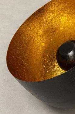 KARE Design Bodenleuchte Apollon Smooth Schwarz Rund 35> Bodenleuchten
