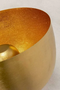 KARE Design Bodenleuchte Apollon Smooth Gold Rund 35> Bodenleuchten