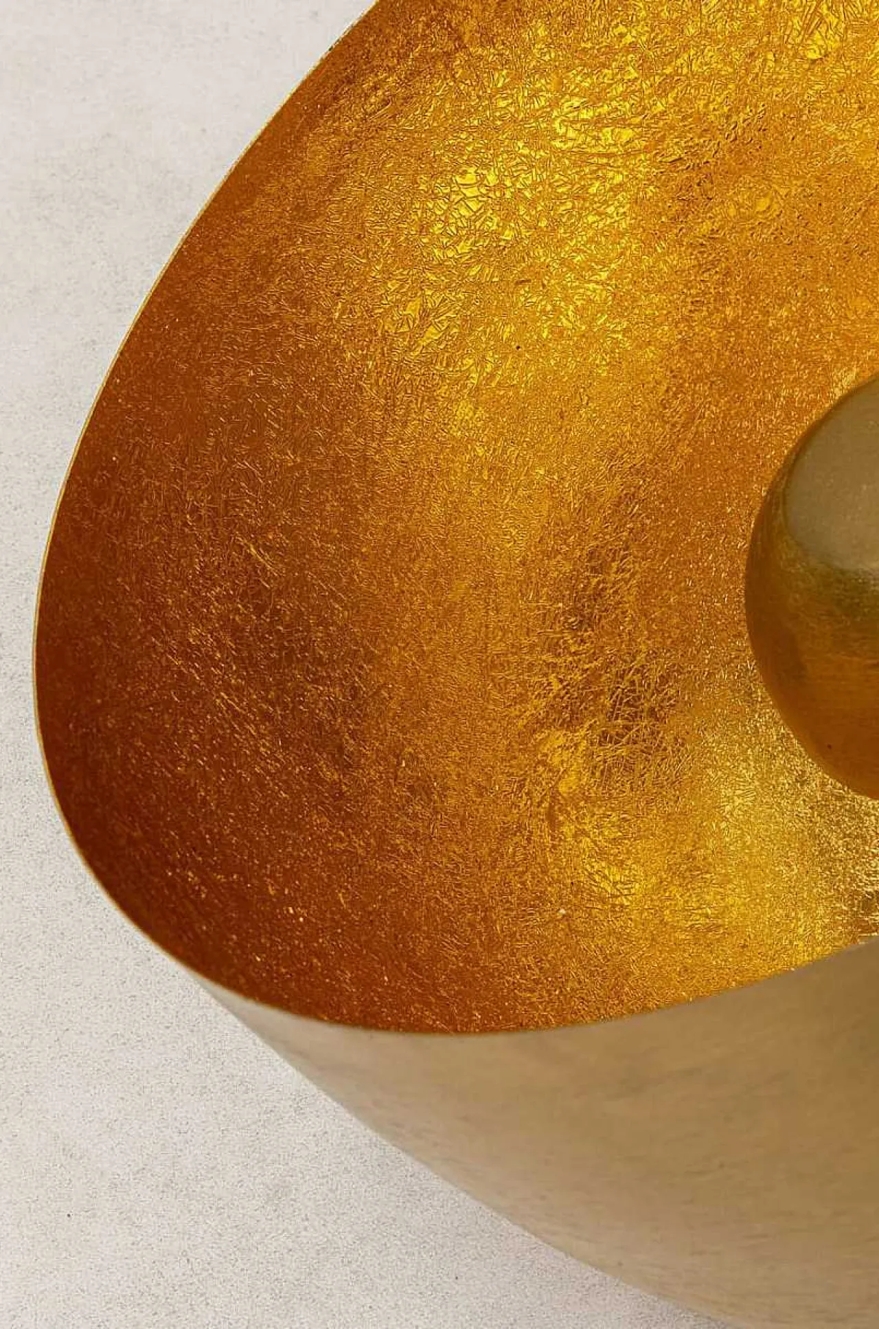 KARE Design Bodenleuchte Apollon Smooth Gold Rund 35> Bodenleuchten
