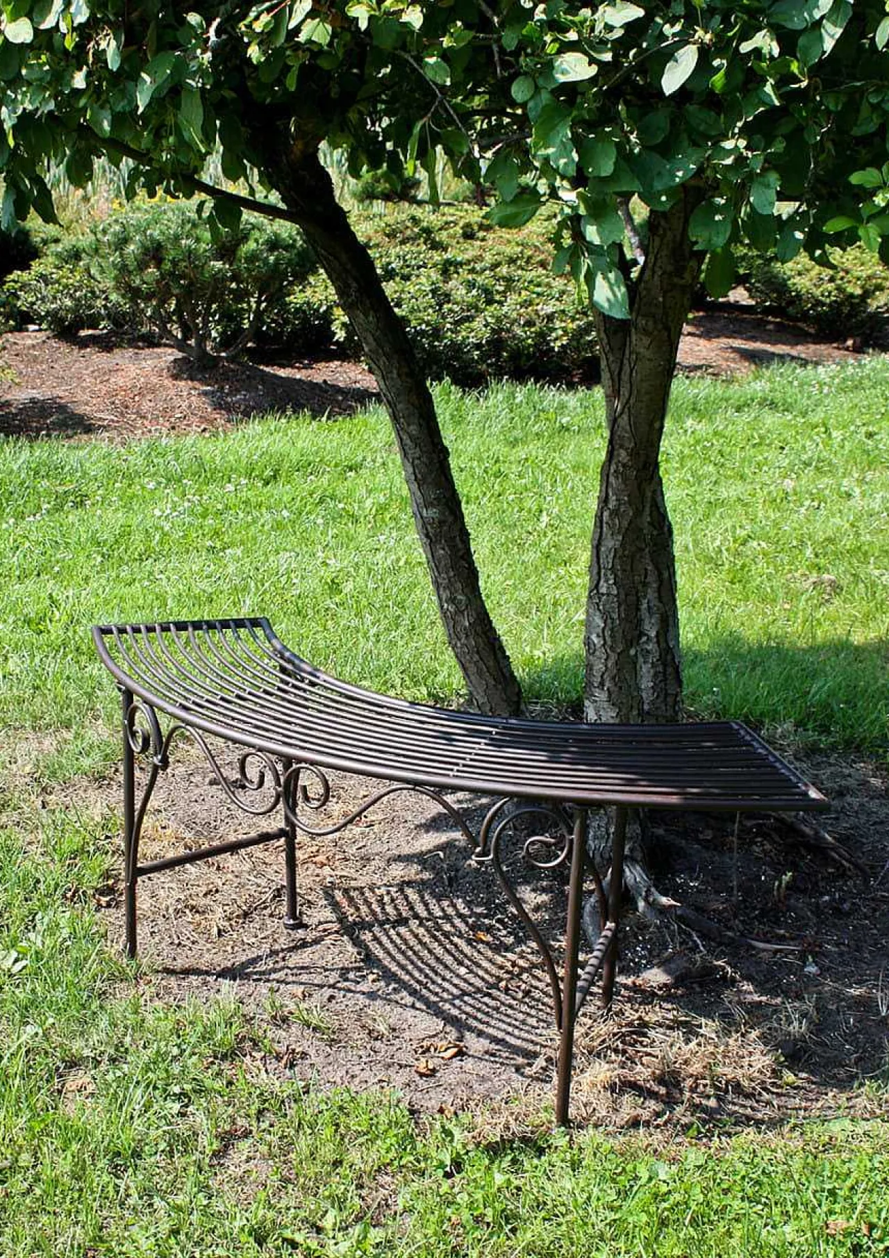 mutoni pleasure Bogenbank Fuego Eisen Schwarzbraun 125> Gartendeko
