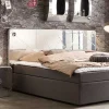 mutoni sweet home Boxspringbett Mit Kopfteil Aero Dunkelgrau 220> Betten