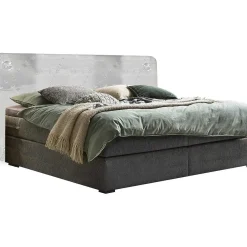 mutoni sweet home Boxspringbett Mit Kopfteil Aero Dunkelgrau 220><noscript><img width=
