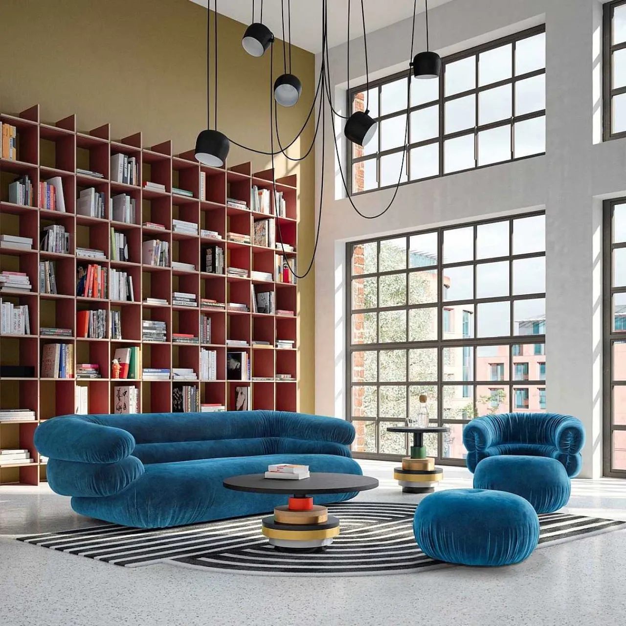 Bretz Sofa Poolside Blue Hour 250> Sofas