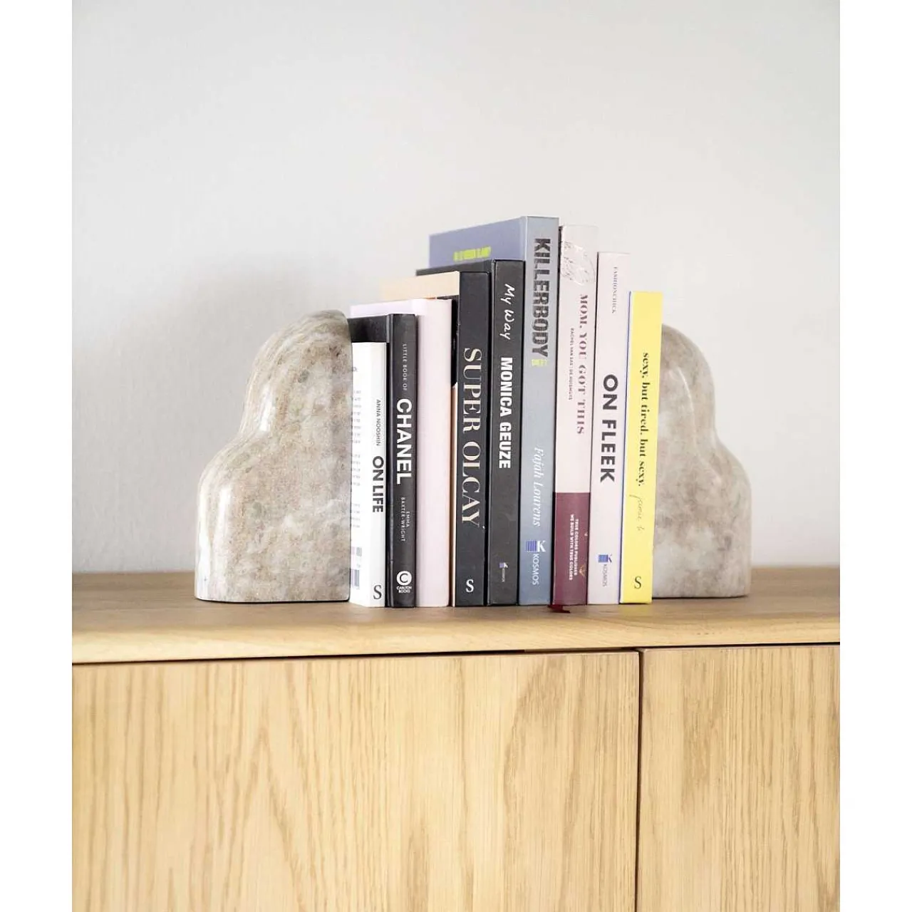 By-Boo Buchstutzen Montgri Marmor> Wohnaccessoires