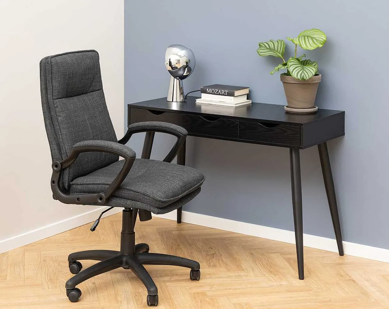 mutoni scandi Burostuhl Belinda Grau (1 Stuck)> Arbeitszimmer
