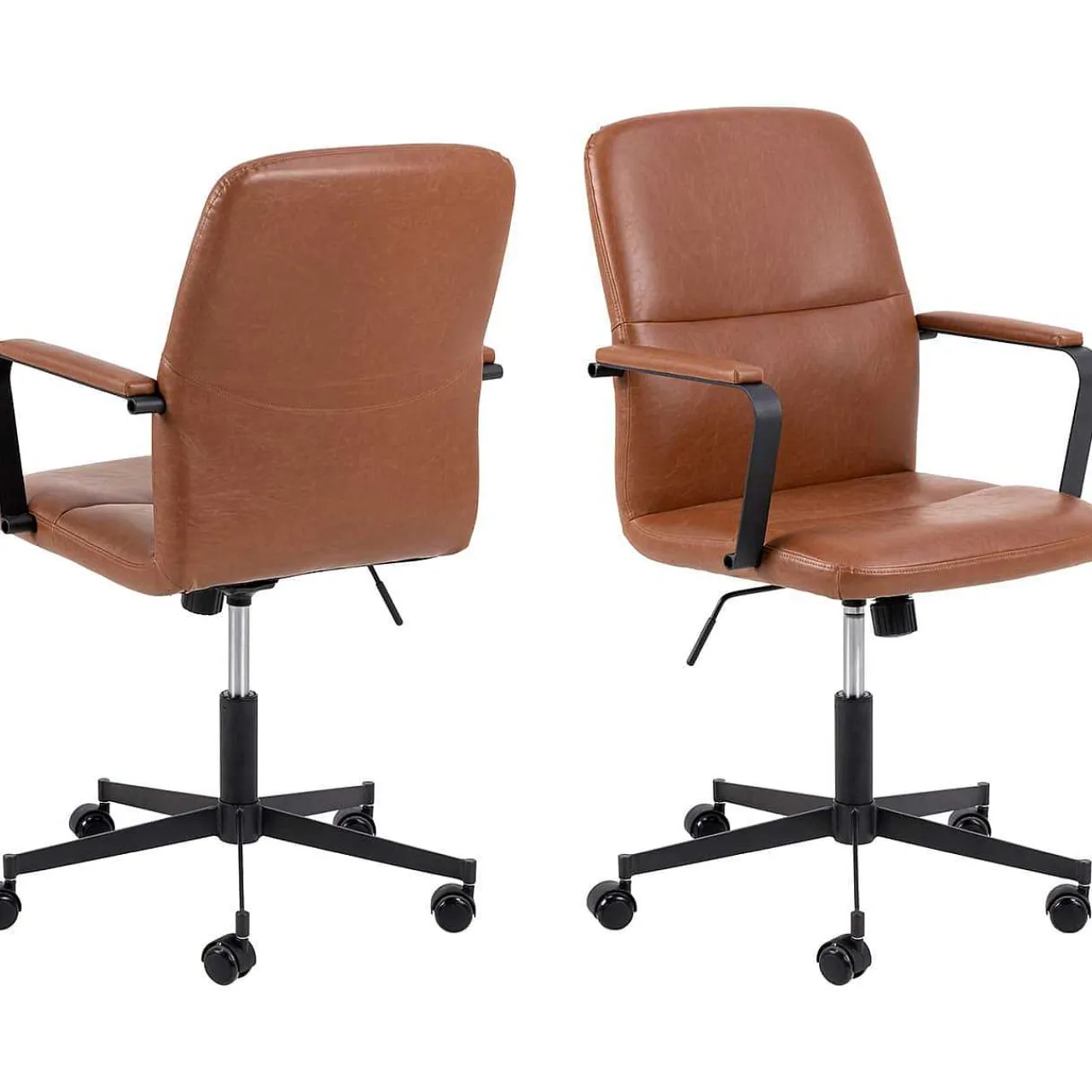 mutoni scandi Burostuhl Flure Cognac (1 Stuck)> Arbeitszimmer