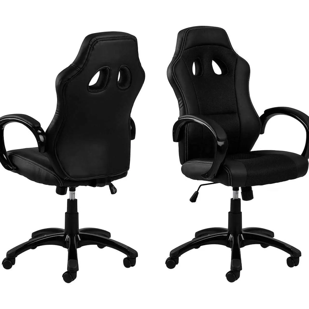 mutoni scandi Burostuhl Ryder Schwarz (1 Stuck)> Arbeitszimmer