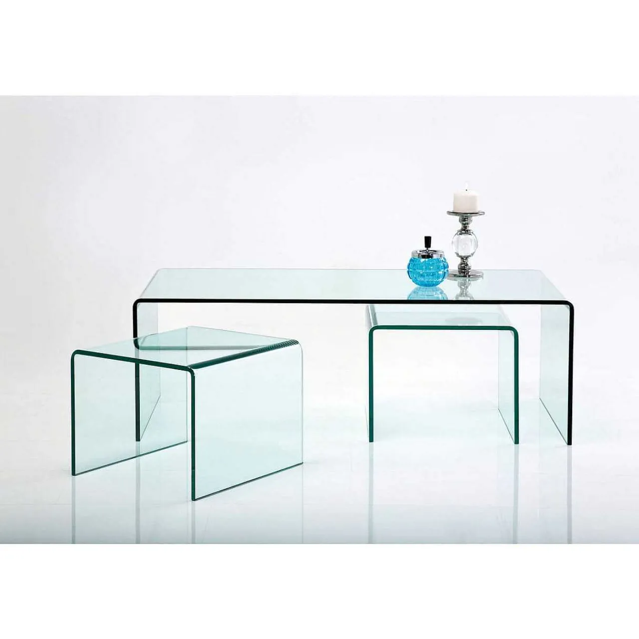 KARE Design Clear Club Couchtisch (3/Set)> Couchtische