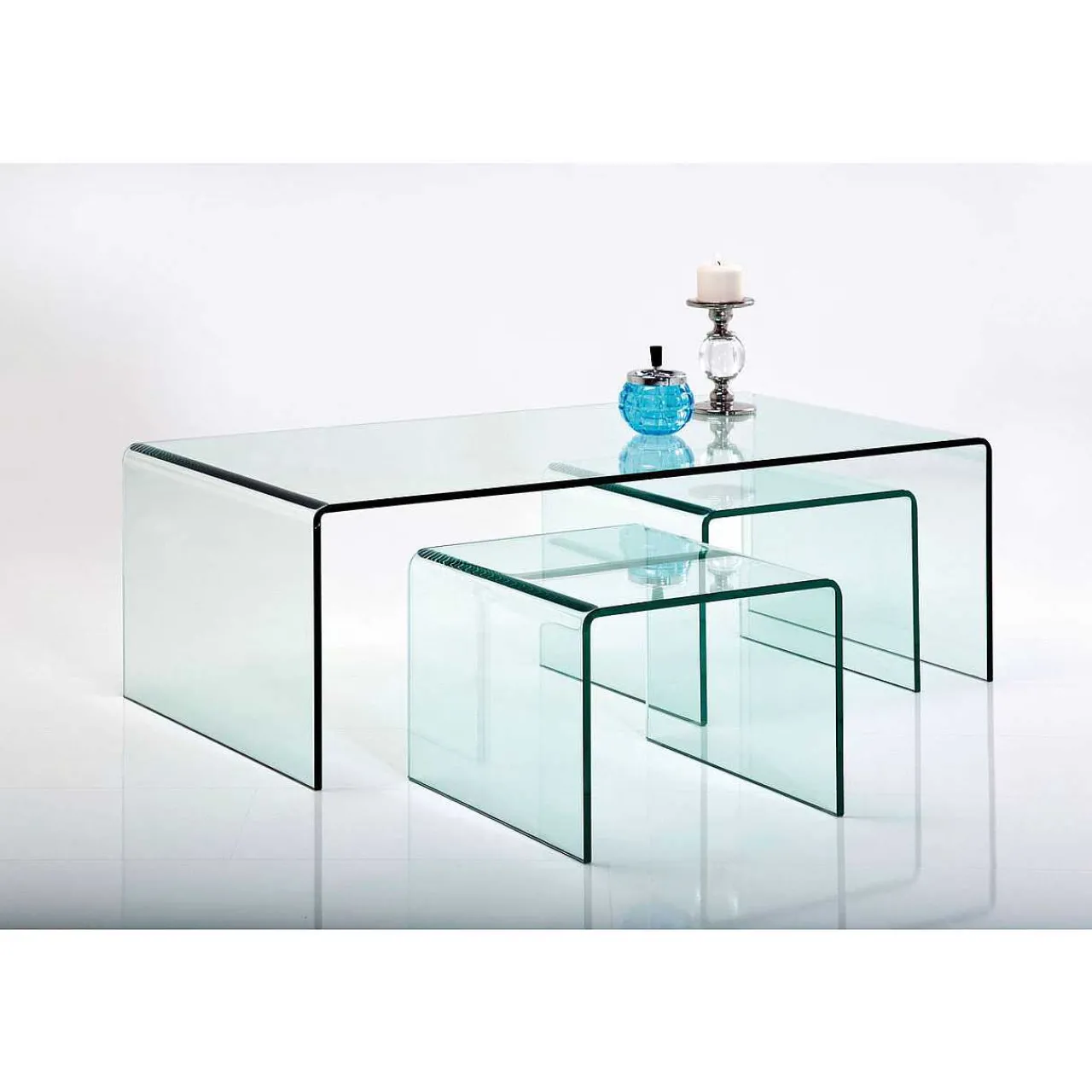 KARE Design Clear Club Couchtisch (3/Set)> Couchtische
