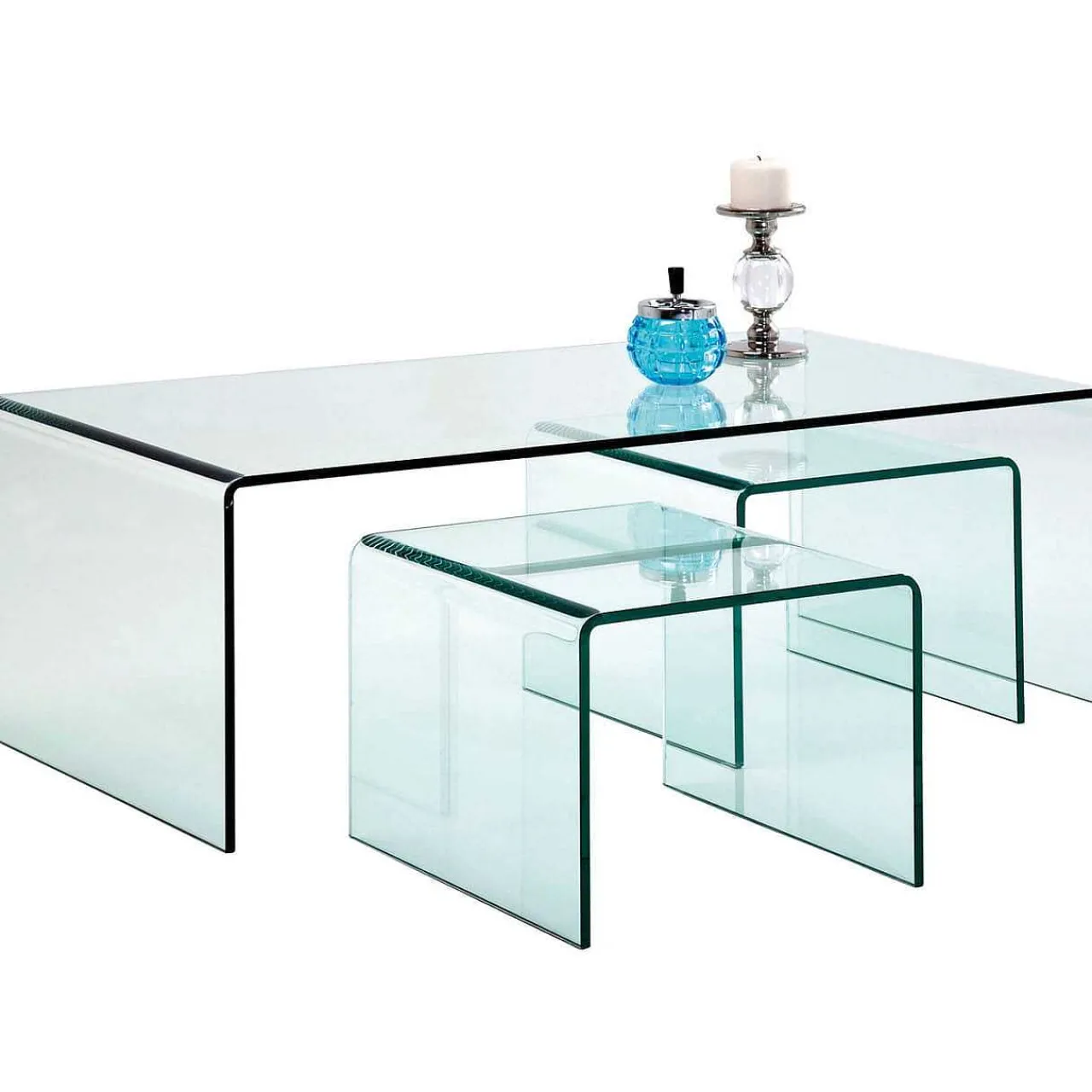 KARE Design Clear Club Couchtisch (3/Set)> Couchtische