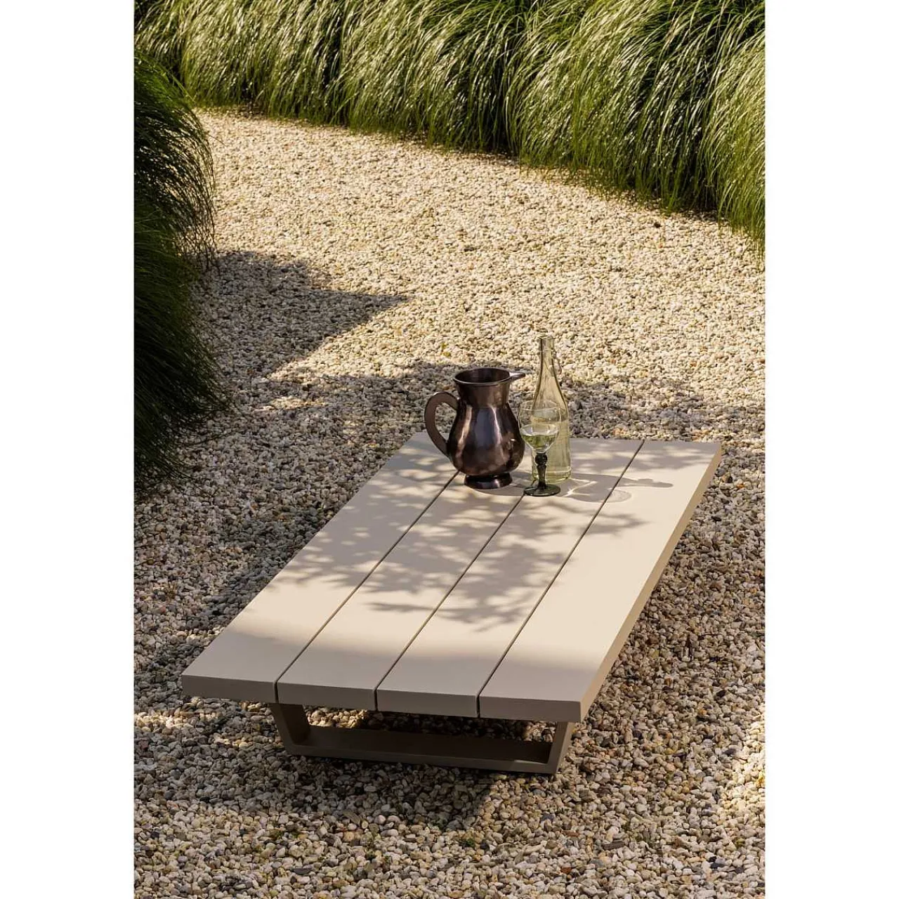mutoni living Couchtisch Bear Sand 140X70> Garten Couchtische Und Beistelltische