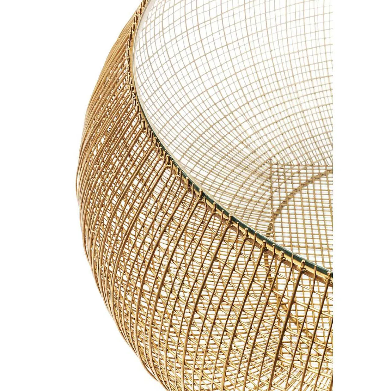 KARE Design Couchtisch Cesta Gold> Couchtische