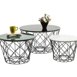 KARE Design Couchtisch East Coast Rund (3/Set)> Couchtische