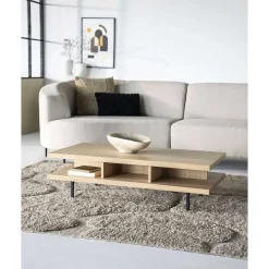 Eleonora Couchtisch Eiche 120X60> Wohnzimmer