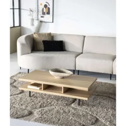Eleonora Couchtisch Eiche 120X60> Wohnzimmer