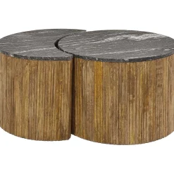 mutoni industrial Couchtisch Half Moon Midnight Marmor (2Er-Set)><noscript><img width=