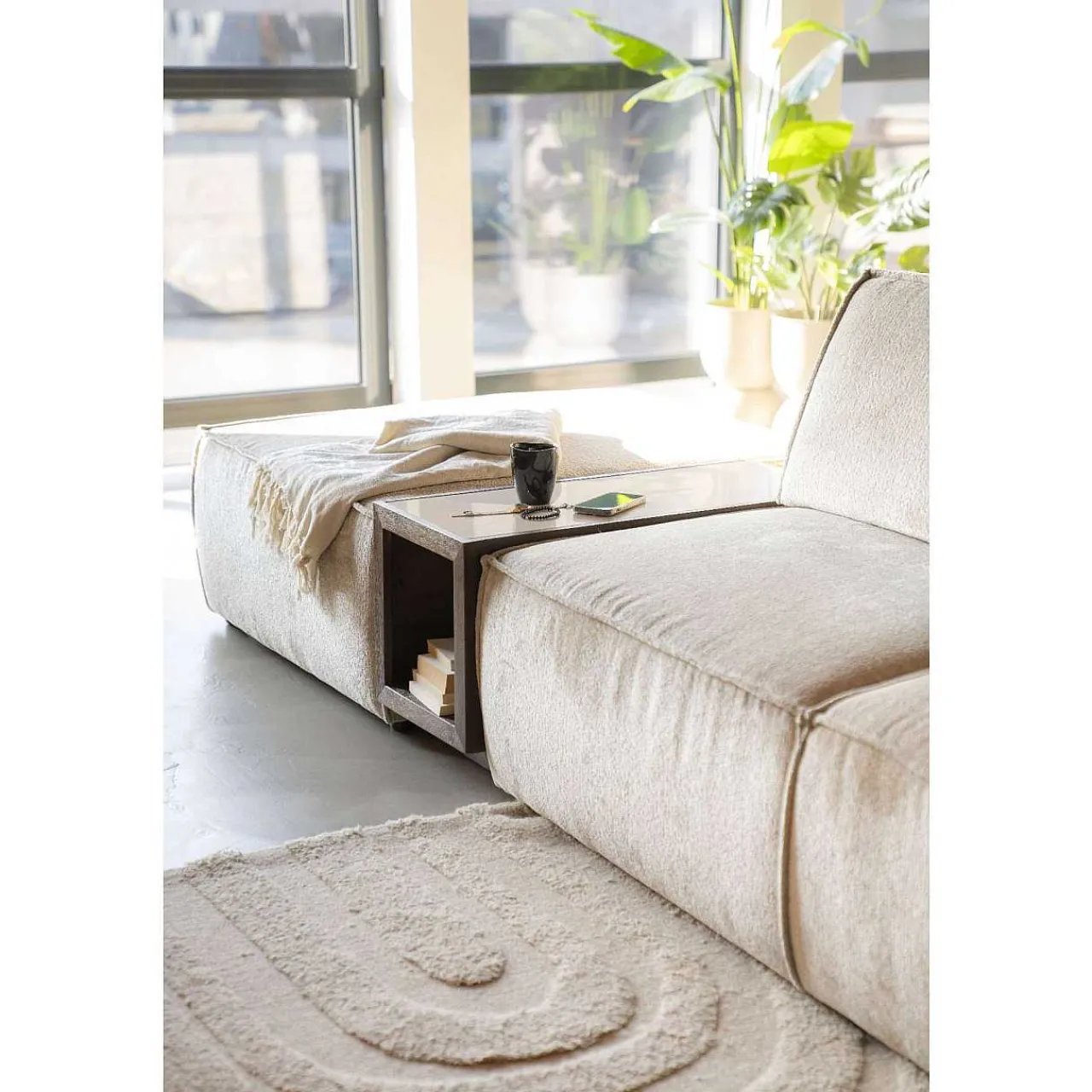 Eleonora Couchtisch Hazel Mango Marmor 79X35> Wohnzimmer