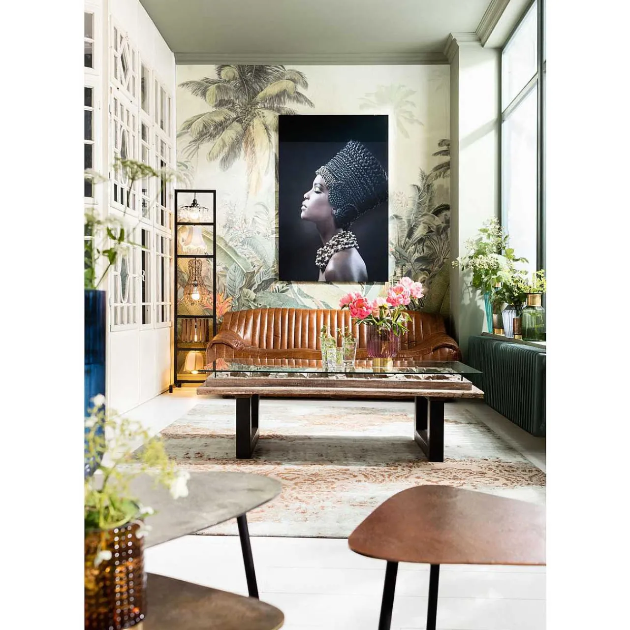 KARE Design Couchtisch Loft Triangle Vintage (3/Set)> Couchtische