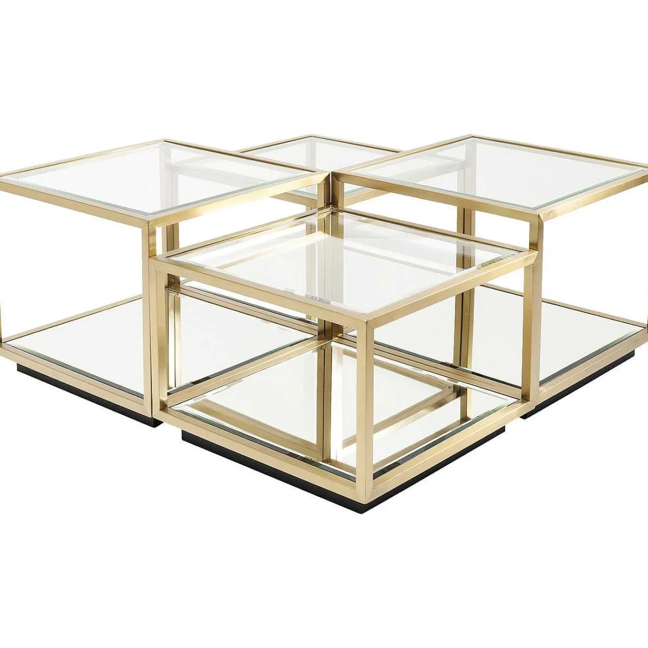 KARE Design Couchtisch Luig Goldi (4/Set)> Couchtische