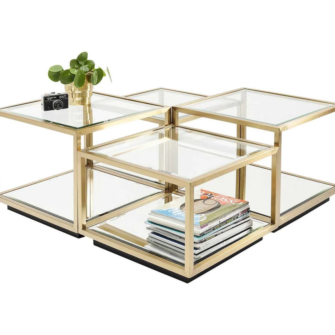 KARE Design Couchtisch Luig Goldi (4/Set)> Couchtische