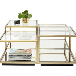 KARE Design Couchtisch Luig Goldi (4/Set)><noscript><img width=
