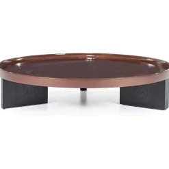Eleonora Couchtisch Mayson Rot 120> Wohnzimmer