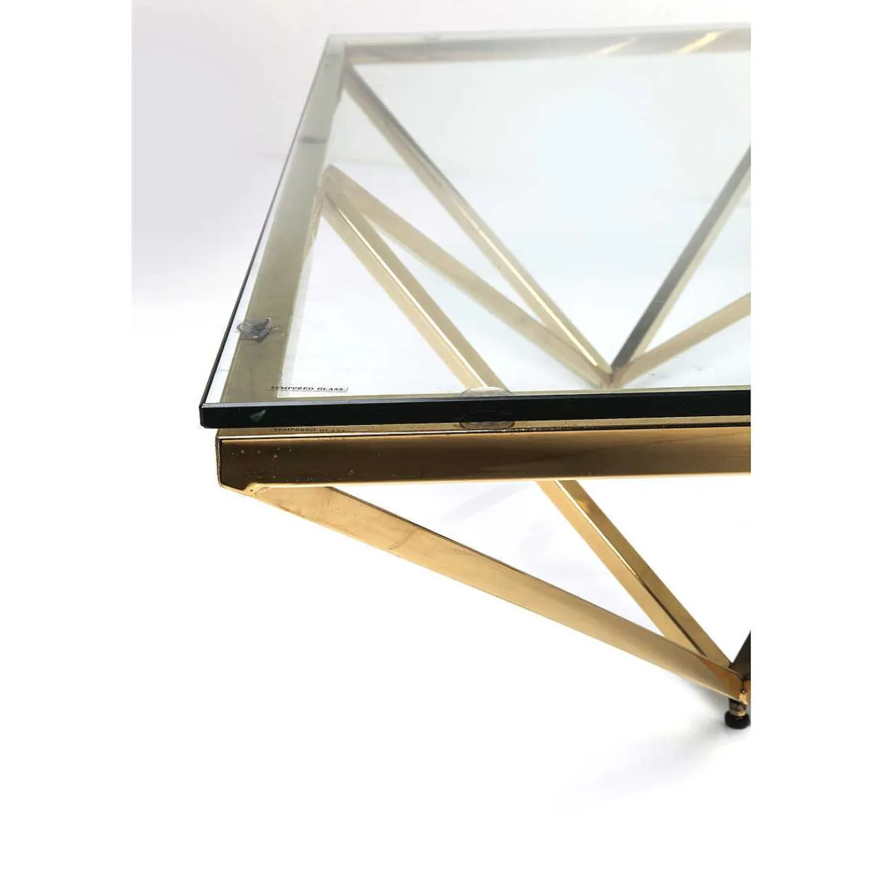 KARE Design Couchtisch Network Gold 105X105Cm> Couchtische