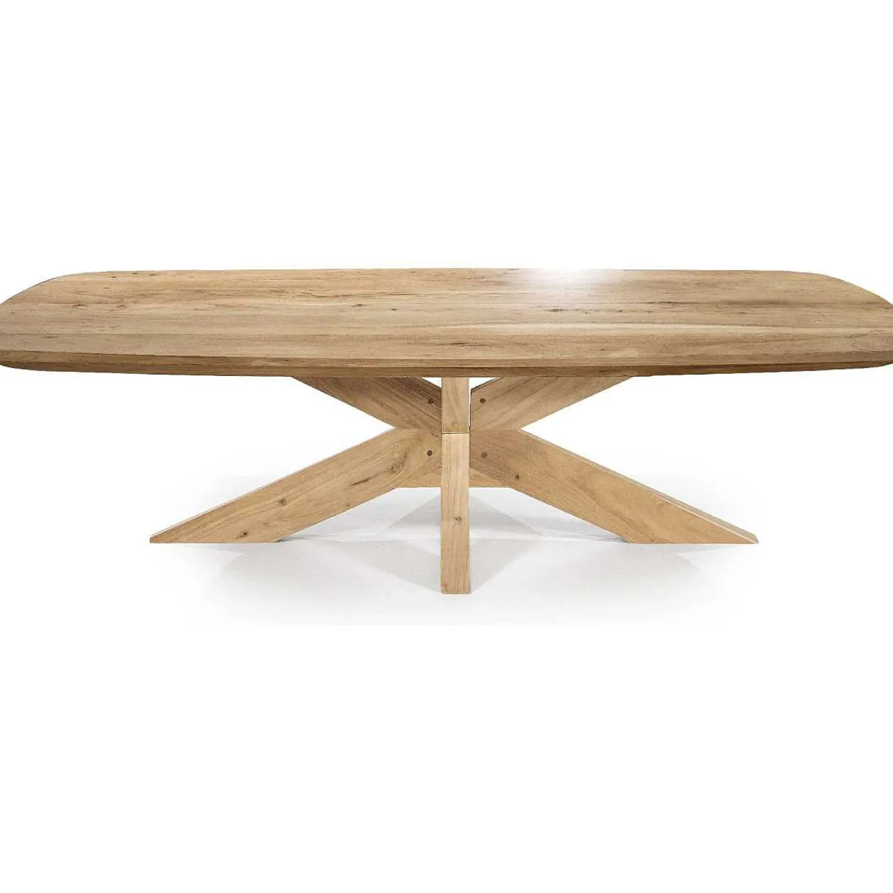 Eleonora Couchtisch Nikki Akazie Natur 130X70> Wohnzimmer