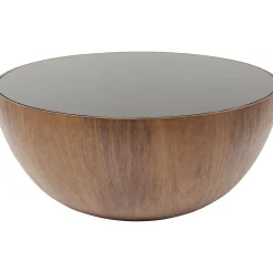KARE Design Couchtisch Tear Drops Walnuss O80Cm> Couchtische