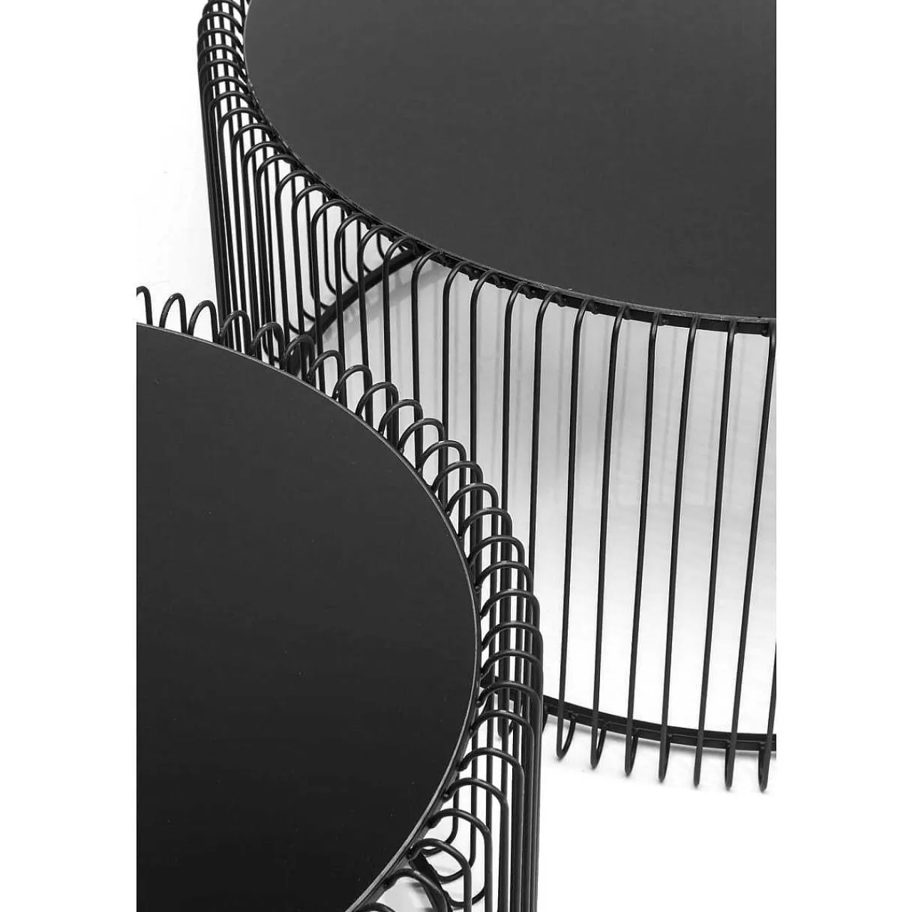 KARE Design Couchtisch Wire Black (2Er-Set)> Couchtische