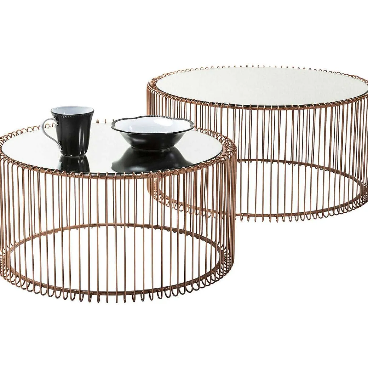 KARE Design Couchtisch Wire Copper (2/Set)> Couchtische