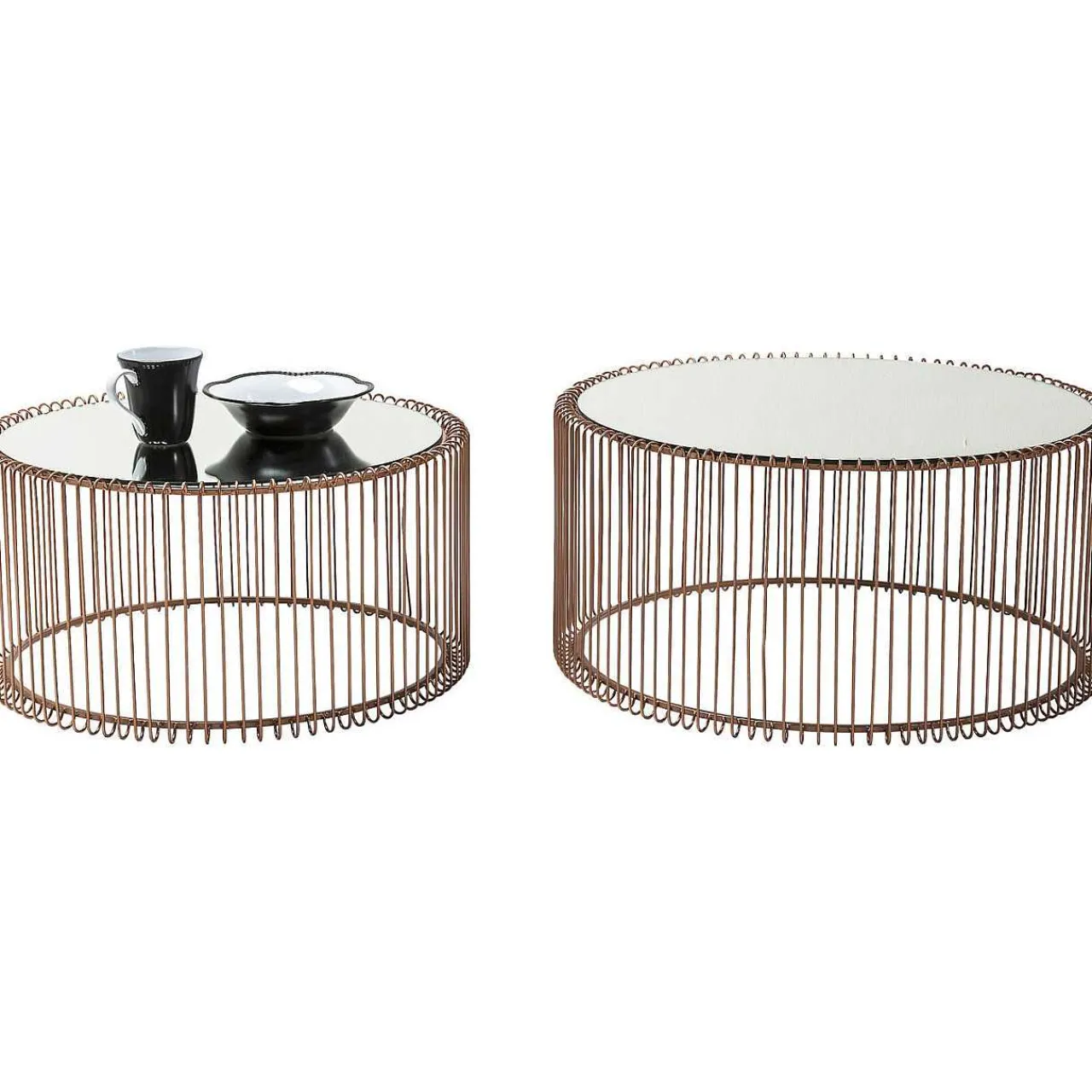 KARE Design Couchtisch Wire Copper (2/Set)> Couchtische