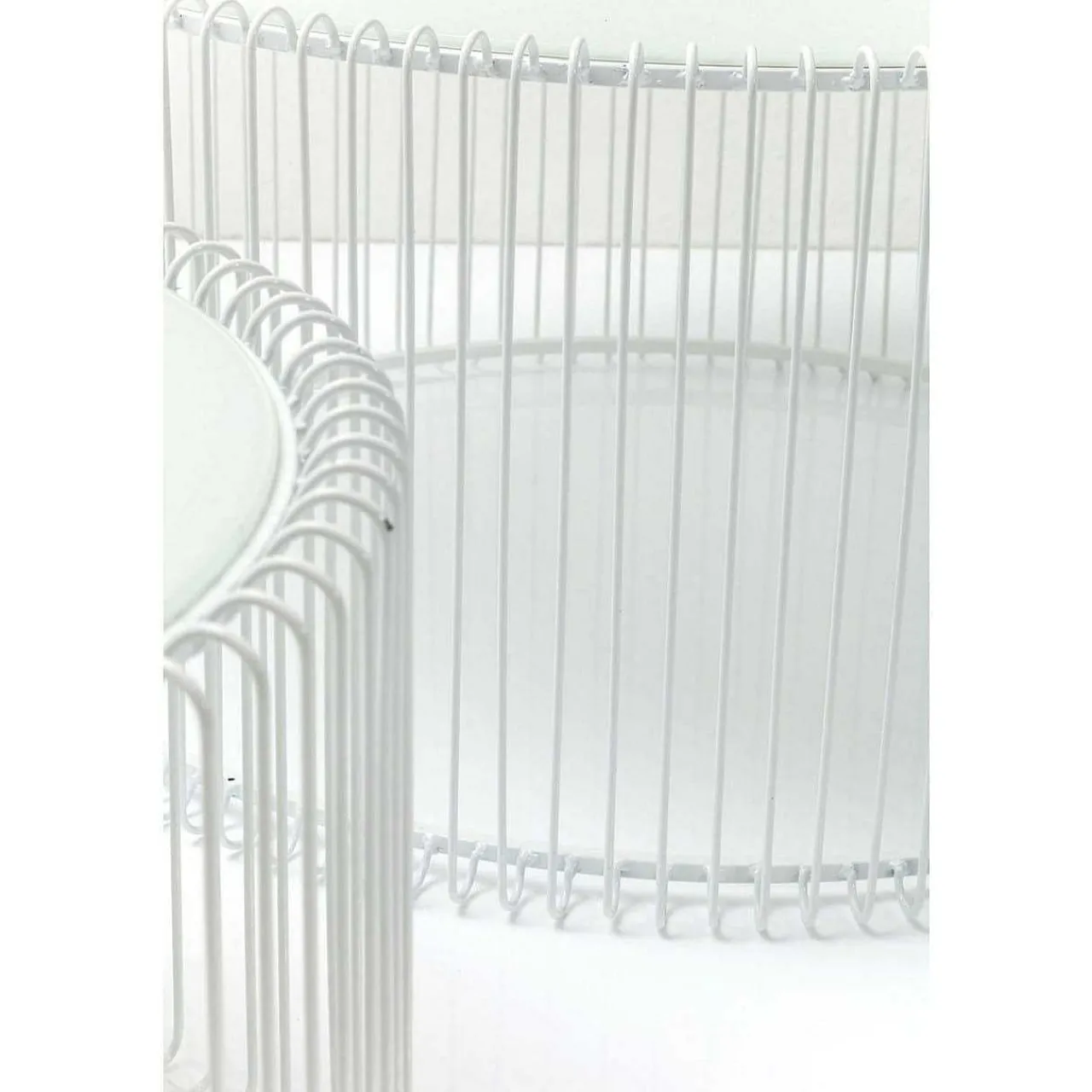 KARE Design Couchtisch Wire White (2/Set)> Couchtische