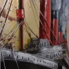 mutoni pleasure 3D Metallbild Schiff Visionik 120X80> Mutoniart