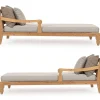 mutoni lifestyle Daybed Bali Natur (2Er-Set)> Daybeds Und Sonneninseln