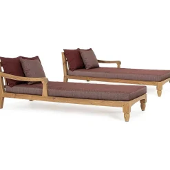 mutoni lifestyle Daybed Bali Wine (2Er-Set)> Daybeds Und Sonneninseln