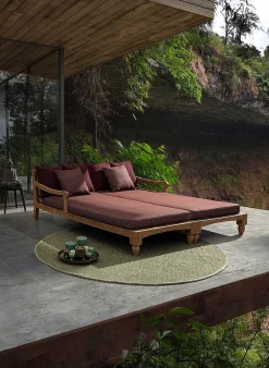mutoni lifestyle Daybed Bali Wine (2Er-Set)><noscript><img width=