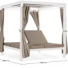 mutoni lifestyle Daybed Dream Weiss> Daybeds Und Sonneninseln