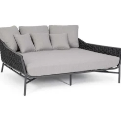 mutoni lifestyle Daybed Everly Mit Kissen Graphit 166X153> Daybeds Und Sonneninseln