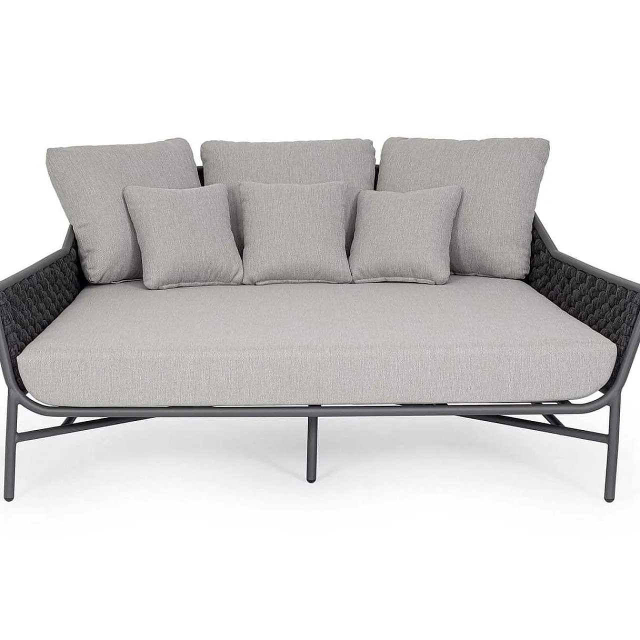 mutoni lifestyle Daybed Everly Mit Kissen Graphit 166X153> Daybeds Und Sonneninseln